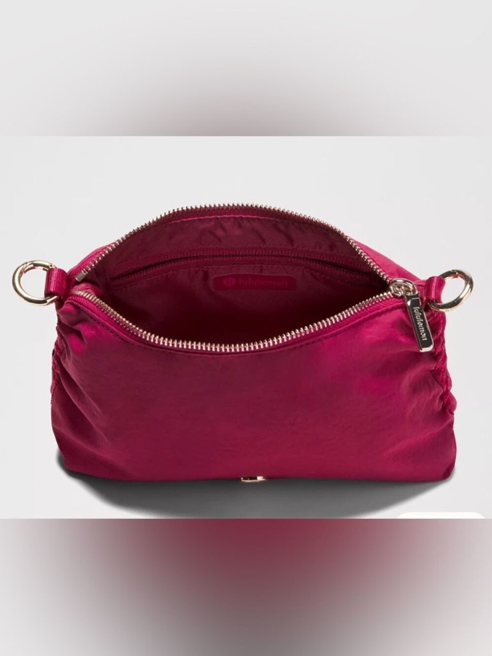 Lululemon Convertible Ruched Strap
Crossbody Bag Mini *1.5L Berry NWT - Picture 3 of 15